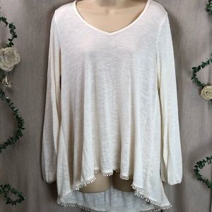 Altar’d State Flowy, Cream Top